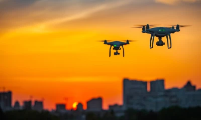 Ecuador estrena plan piloto para entregas con drones desde Quito a suburbios / Foto: Shutterstock