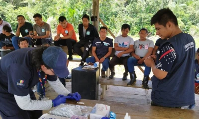 El taller se llevó a cabo en la comunidad Wiririma, provincia de Pastaza / Foto: cortesía Ministerio de Salud