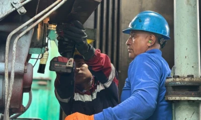 Las labores son realizadas por la Unidad de Negocio Termopichincha / Foto: cortesía Celec
