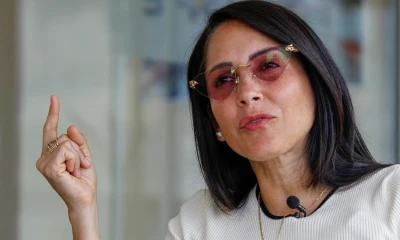 La exlegisladora afirmó que Noboa está "desconectado de las necesidades y de la realidad del país" / Foto: EFE