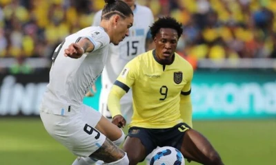 Ecuador venció 2-1 a Uruguay en Quito en el camino al Mundial 2026 / Foto: cortesía ESPN