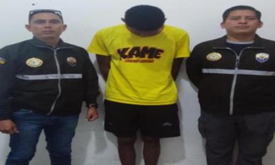 'La Parca', de 22 años, sería miembro de la banda 'Los Lobos' / Foto: cortesía Policía Nacional 