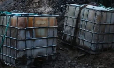 Durante los operativos, personal militar destruyó maquinaria y equipos utilizados en las labores de extracción / Foto: cortesía Ministerio de Defensa