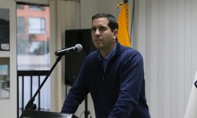 Roberto Luque brindó ayer tarde una nueva rueda de prensa / Foto: cortesía Ministerio de Energía 