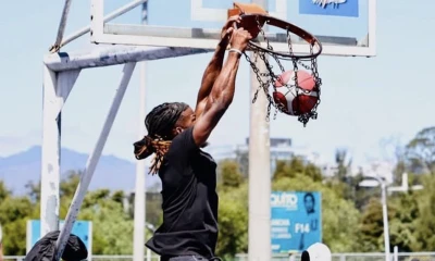 Jimmy Butler sorprendió y jugó básquetbol en Quito / Foto: cortesía