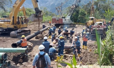 La producción petrolera cae un 50 % por la falta de funcionamiento de los oleoductos / Foto: Cortesía Petroecuador