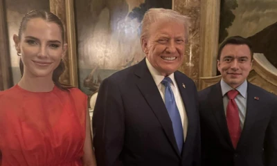 Noboa también ha solicitado que incluya en la lista de grupos terroristas a los grupos armados irregulares / Foto: cortesía Daniel Noboa