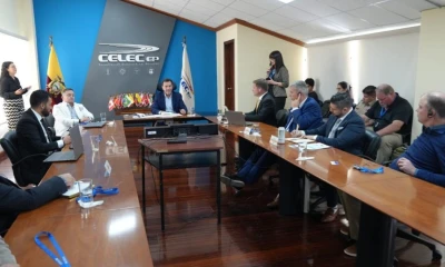 La reunión se realizó en Quito como parte del convenio de cooperación técnica vigente desde diciembre de 2021 / Foto: cortesía Celec