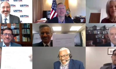 Sistema Eléctrico Nacional: Ecuador y EE.UU. firman convenio / Cortesía del Ministerio de Energía