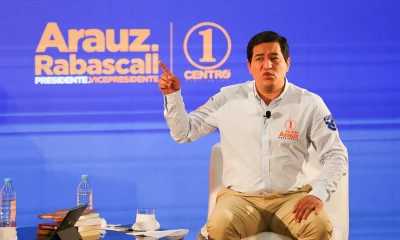 Andrés Arauz pide vigilancia internacional tras retraso en aprobación. Foto: EFE