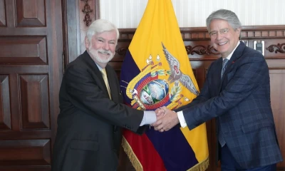 Guillermo Lasso recibió la llamada de Christopher Dodd, asesor del presidente Joe Biden/ Foto: Cortesía Presidencia