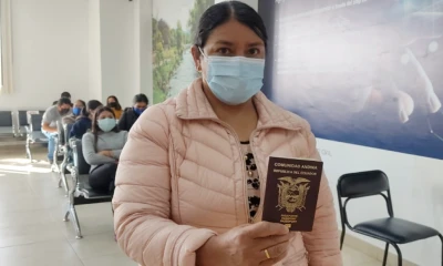 El canciller indicó que los preacuerdos con las empresas públicas de Alemania y Hungría son para "trabajar en algunas fases del proceso de producción de pasaportes" / Foto: cortesía Registro Civil