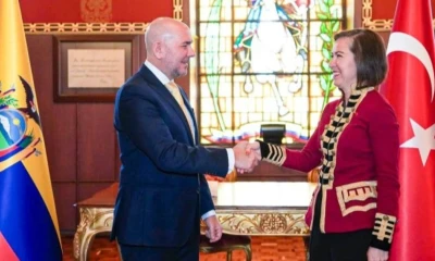 La firma del convenio se realizó en Quito / Foto: cortesía Ministerio de Defensa