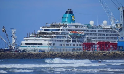 El crucero Ms. Amadea salió de Panamá y su siguiente destino será Perú