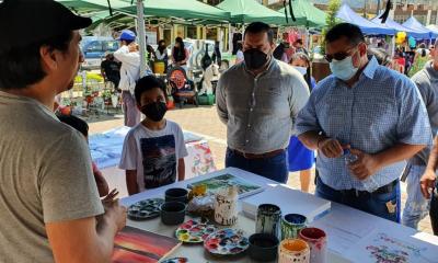 40 emprendedoras participaron en la ‘Feria del encuentro’ en Zamora / Foto: MIES