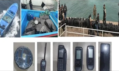 La incautación de la droga se realizó el lunes a 225 millas de las costas ecuatorianas / Imagen: cortesía Policía Nacional