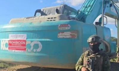 La intervención se concentró en los sectores de Huambuno Dorado y Sardinas / Foto: cortesía Ministerio de Defensa