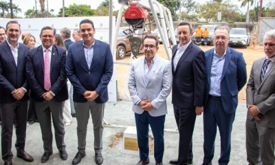 El moderno hotel en Samborondón tendrá más de 100 habitaciones / Foto: cortesía Ministerio de Producción