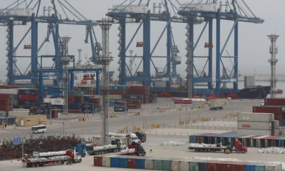 El puerto de Chancay fue construido en Perú por la naviera estatal china Cosco / Foto: EFE