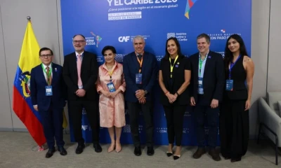 La agenda incluyó reuniones con el Consejo Empresarial Alianza por Iberoamérica y con organismos internacionales como Unicef y la CAF / Foto: cortesía Cancillería