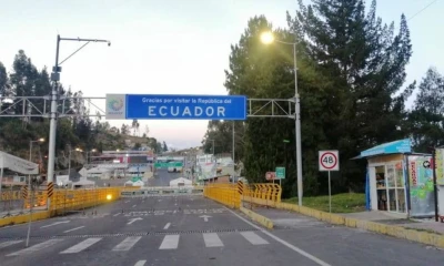 El flujo de transporte de carga en el Puente Internacional de Rumichaca se redujo cerca del 90% / Foto: cortesía El Productor