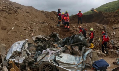 La angustia, el dolor y el miedo crecen en Alausí / Foto: EFE