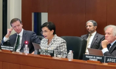 La canciller atribuyó esta violencia a "grupos terroristas" / Foto: cortesía Cancillería