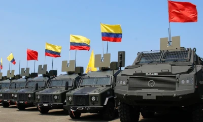 Los vehículos fortalecerán las operaciones de las Fuerzas Armadas / Foto: cortesía Presidencia