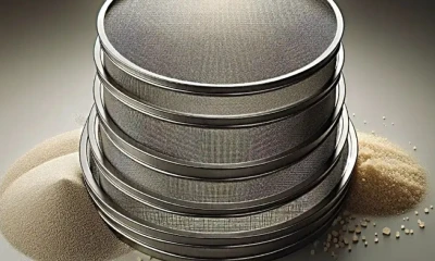 Análisis del tamaño de partícula por tamizado / Imagen: IIGE