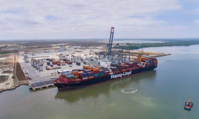 Durante el año pasado, la terminal inició un proceso de ampliación de su muelle / Foto: cortesía Cámara Marítima del Ecuador