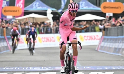 El patrón es Del Toro, y Carapaz ya le sigue a 41 segundos, tercero Yates a 51 / Foto: EFE