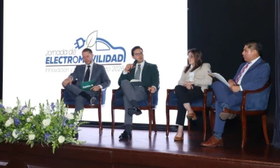 El lanzamiento se realizó durante la “Jornada de Electromovilidad: Innovación y Financiamiento 2026”, en Guayaquil / Foto: cortesía