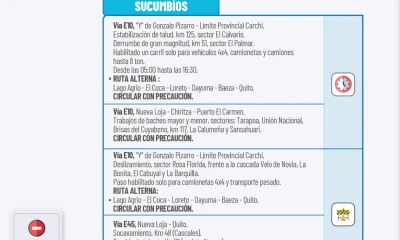 Actualización del informe del estado de las vías de la Amazonía ecuatoriana / Foto: cortesía MIT