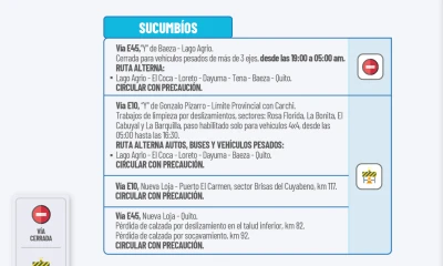 Actualización del informe del estado de las vías de la Amazonía ecuatoriana / Foto: cortesía MIT
