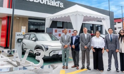 El gerente general de Kia Ecuador, aseguró que esta alianza contribuye a fortalecer el ecosistema de electromovilidad en el país / Foto: cortesía Kia