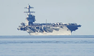 En los últimos días Washington ha anunciado el envío a la región de su mayor y más sofisticado portaaviones, el USS Gerald Ford, para completar el mayor despliegue de su Armada desde la Guerra del Golfo. / Foto: EFE