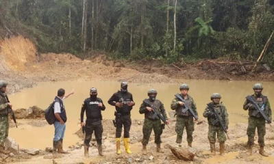 A inicios año, el Cosepe declaró a esta actividad irregular como amenaza a la seguridad integral del Estado/ Foto: cortesía FFAA
