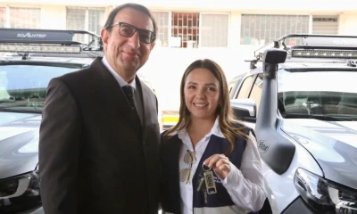 Las nuevas camionetas cuentan con equipamiento de última tecnología / Foto: cortesía MAE