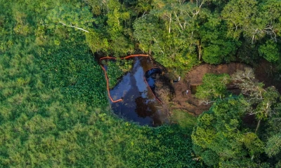 Shushufindi, víctima de un nuevo derrame de petróleo / Foto: El Oriente
