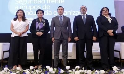 Hoy se llevó a cabo el evento 'Seguridad Frente a Grupos de Delincuencia Organizada' / Foto: cortesía Presidencia 