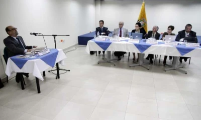 Examen. Comisión entregó resultados. Salgado es el mejor puntuado. Foto: La Hora