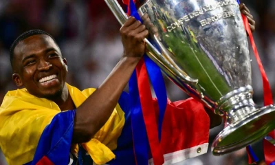 Willian Pacho quedó campeón de la Champions League con el París Saint Germain / Foto: cortesía PSG