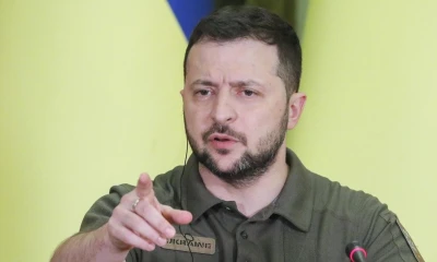 La conversación entre el presidente ucraniano y Trump duró alrededor de una hora / Foto: EFE