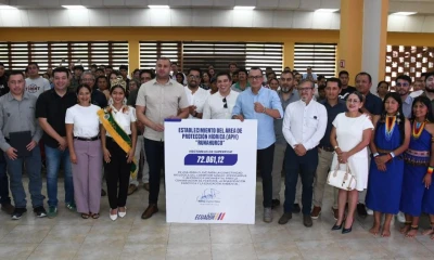 Las APH son territorios donde existen fuentes de agua declaradas como de interés público para su mantenimiento, conservación y protección / Foto: cortesía MAE