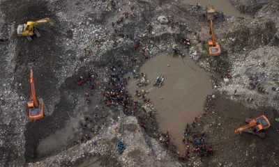 Además de los campamentos, las autoridades destruyeron balsas, motores, bombas de succión, motocicletas y generadores eléctricos / Foto: cortesía Raisg Org