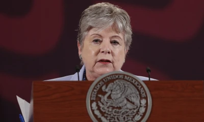  La canciller mexicana indicó que coordina el retorno del personal diplomático / Foto: EFE