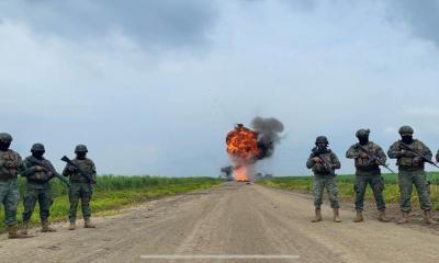 Principales noticias de Ecuador hoy - 19 de enero de 2024 / Foto: cortesía FF.AA.