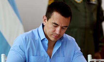 El presidente Daniel Noboa firmó el Decreto Ejecutivo N.º 50 / Foto: cortesía Presidencia