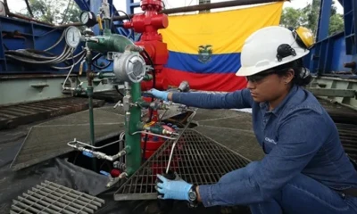El ministro de Energía y Minas, Fernando Santos, aseguró que la meta de bombear 1 millón de barriles es irreal / Foto: cortesía Petroecuador
