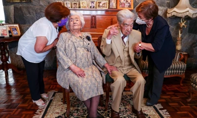 Fallece el marido de la pareja de casados más longeva del mundo. Foto / EFE